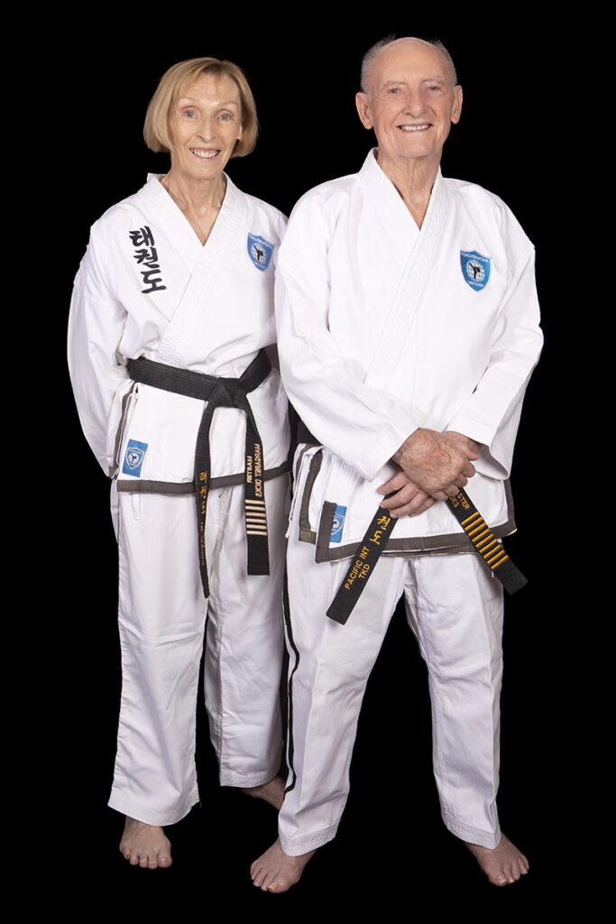 Grand Master Trevor Dicks and Master Instructor Margaret Dicks